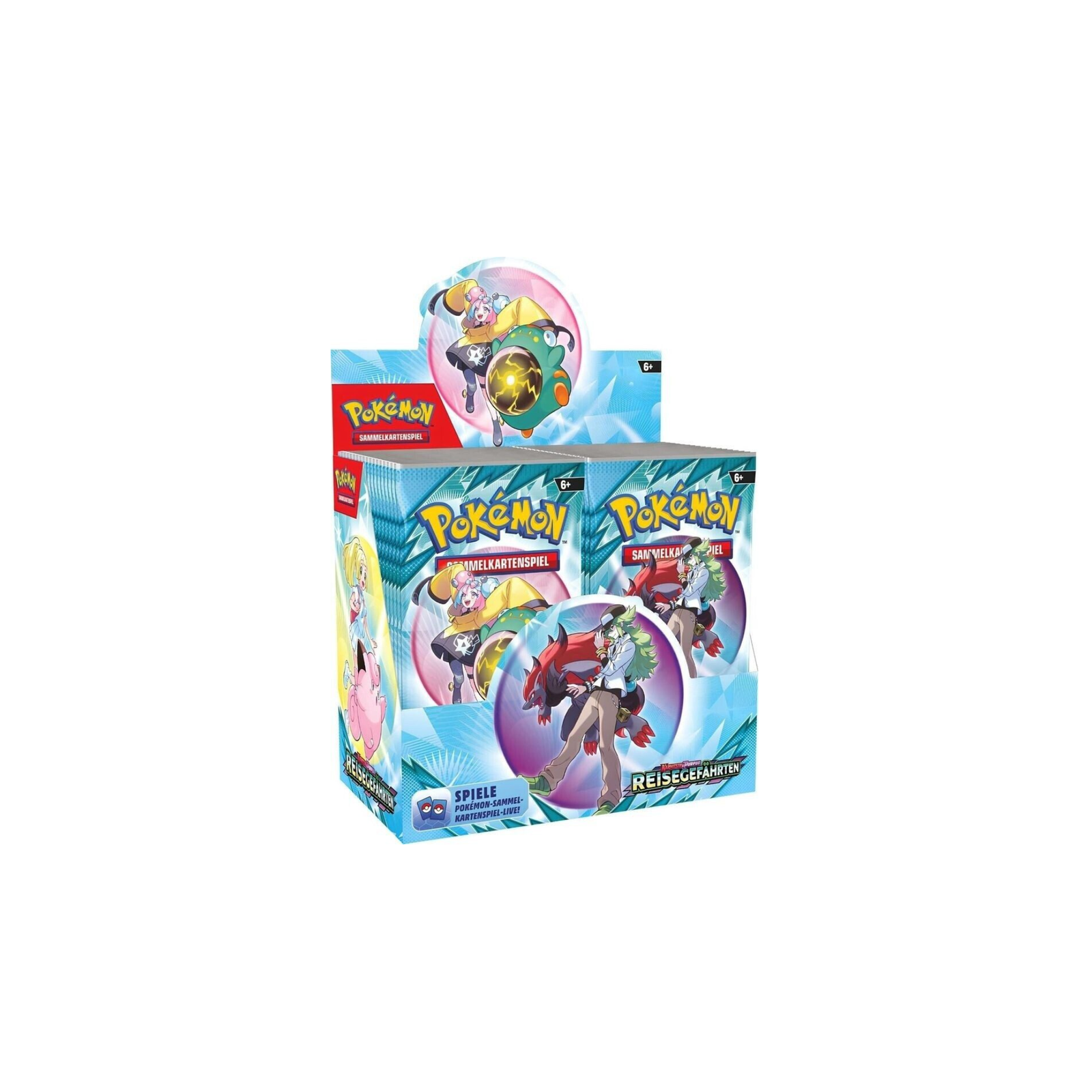 Pokémon Karmesin & Purpur Reisegefährten Booster Display (deutsch)