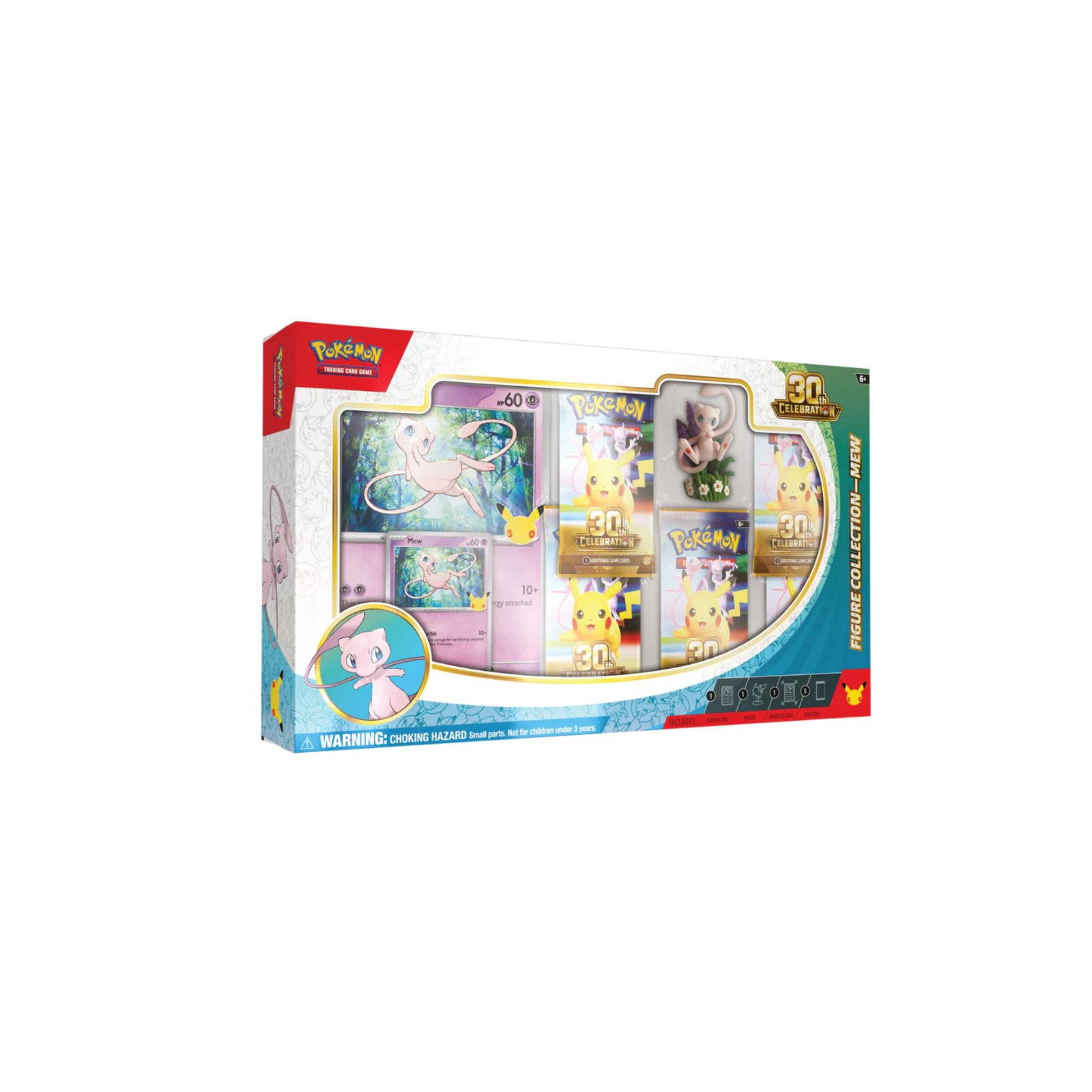 Pokémon 30th Celebration – Figure Collection Mew (Englisch) – Vorbestellung